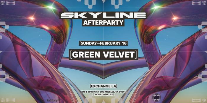 Skyline Afterparty Green Velvet
