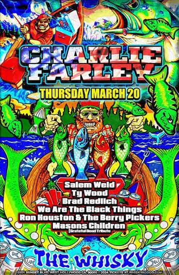Charlie Farley Salem Weld Ty Wood Brad Redlich We Are The Black Things Ron Houston the Berry Pickers Masons Children