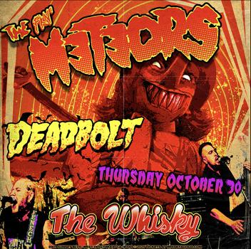 The Meteors Deadbolt The Shag Rats
