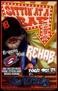Rehab Embers Rise Oray Band Duane Stevens Band Brooks Herring Type 1