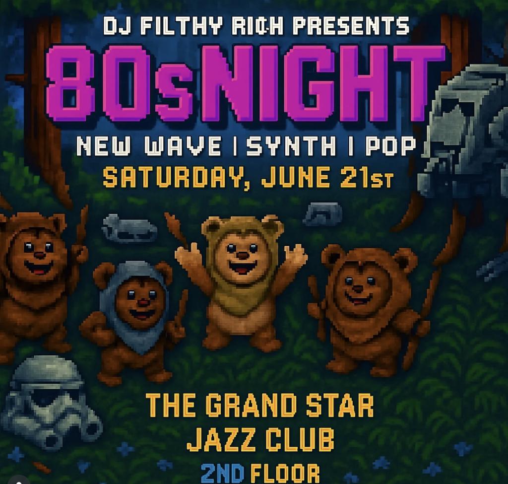 80s NIGHT REBEL ALLIANCE EDITION