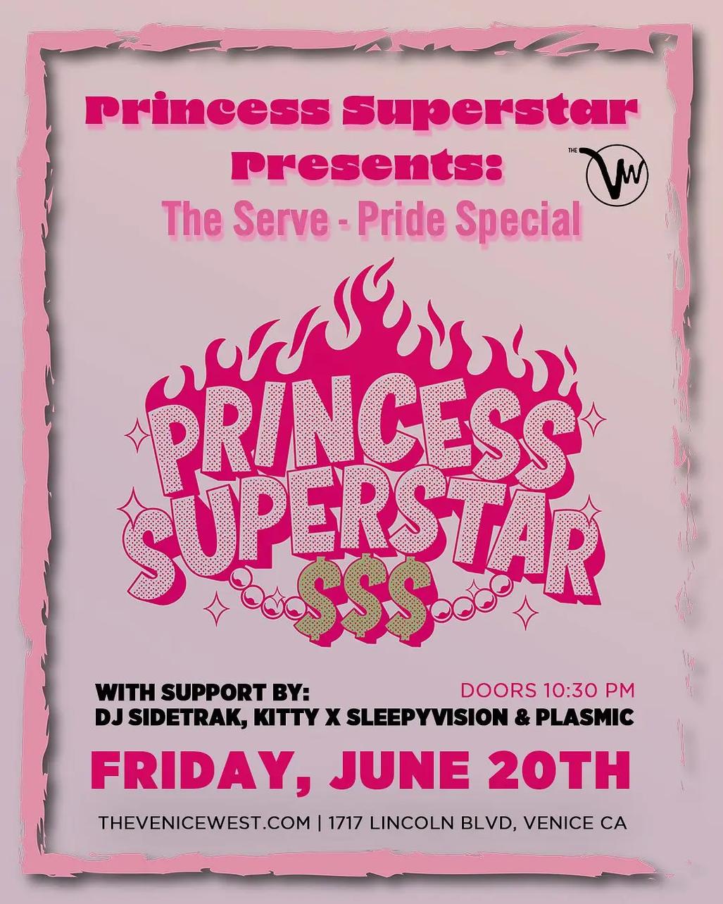 Princess Superstar Presents The Serve Pride Special