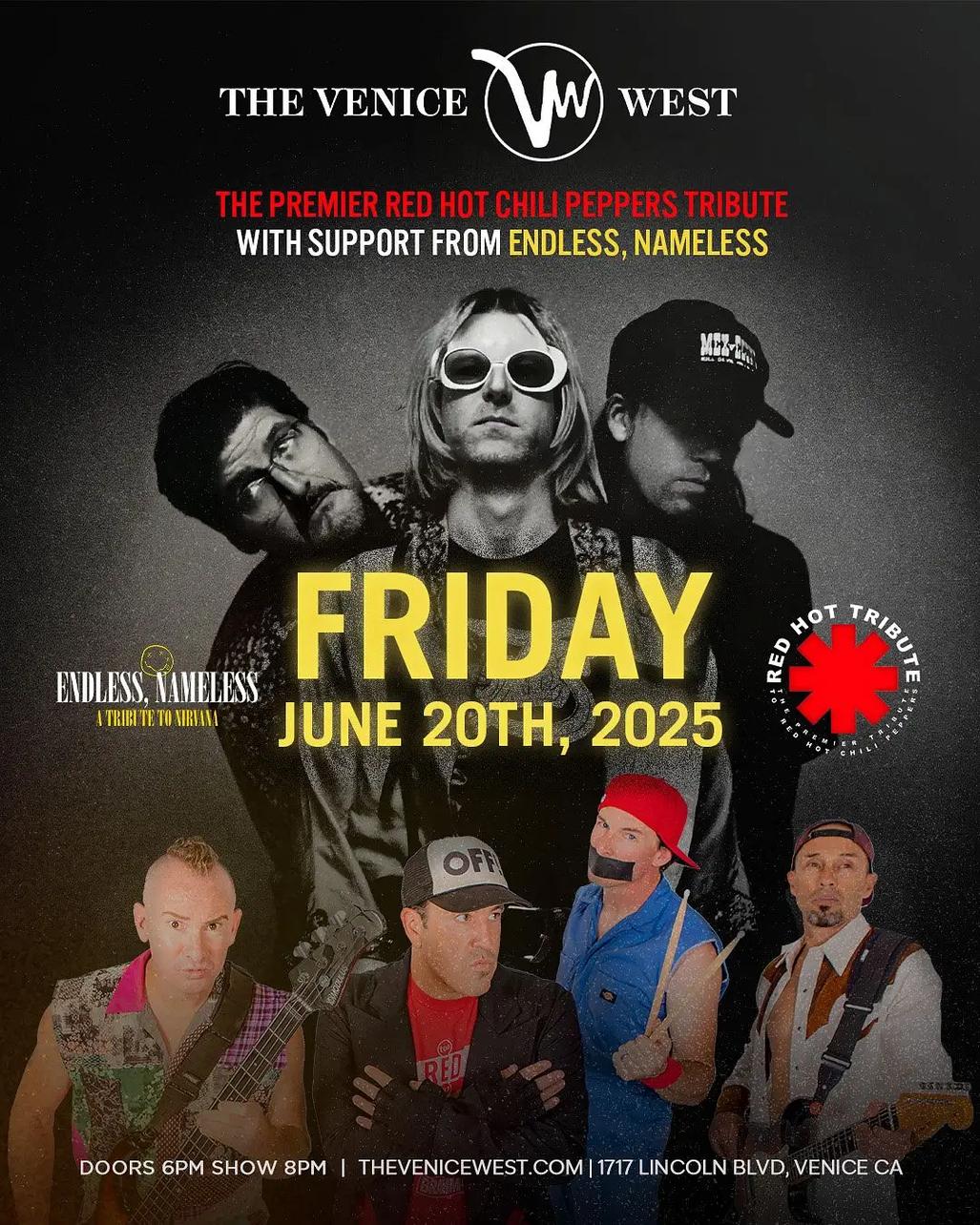 Red Hot Tribute The Premiere Red Hot Chili Peppers Tribute