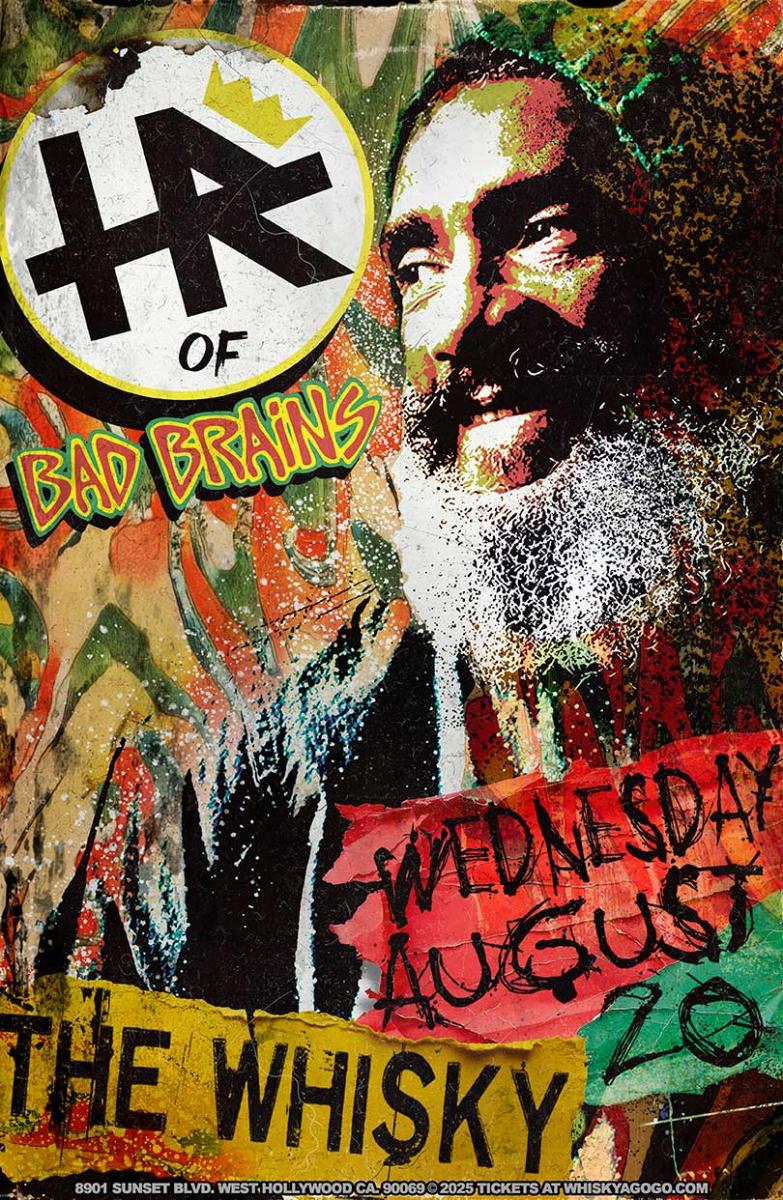 H R Human Rights of Bad Brains Gaba Groove Max Bartos Leg Lice Tomorrow The Aurora Borealis
