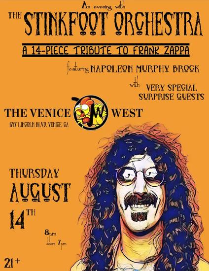 Stinkfoot Orchestra A Tribute to Frank Zappa