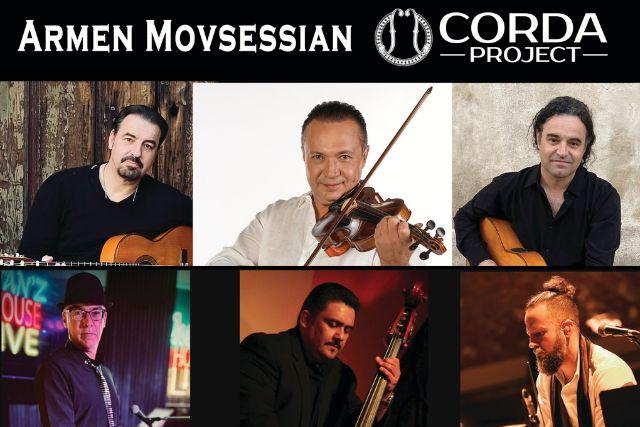 ARMEN MOVSESSIAN CORDA PORJECT fusion of classical flamenco latin and Armenian folk 