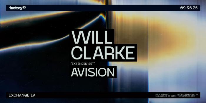 Will Clarke Extended Set 