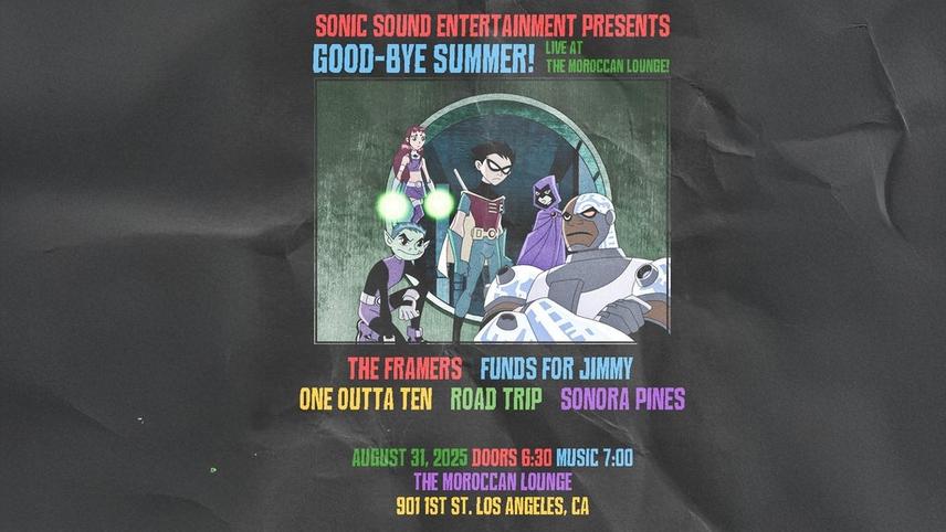 SSE presents Good Bye Summer ft The Framers and more 08 31