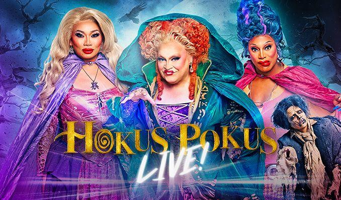 Hokus Pokus Live Starring Ginger Minj Jujubee and Sapphira Crist l