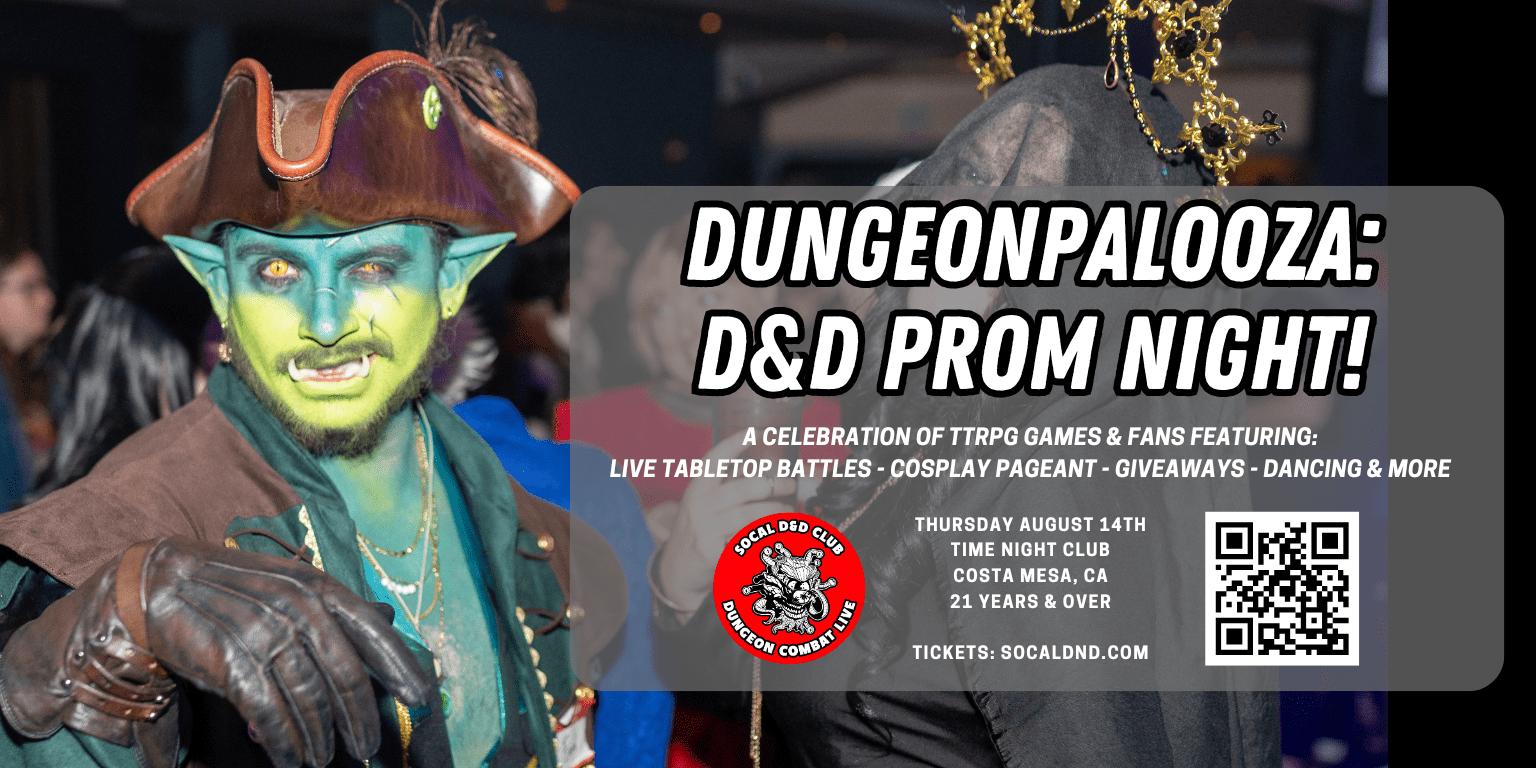 Dungeonpalooza D D Prom Night