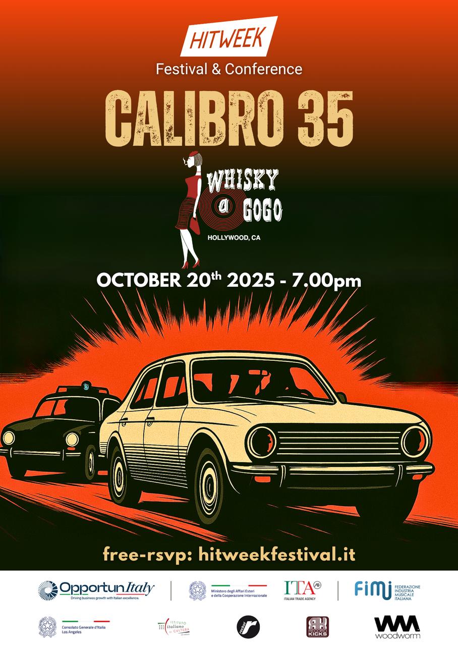 HITWEEK FESTIVAL CONFERENCE CALIBRO 35
