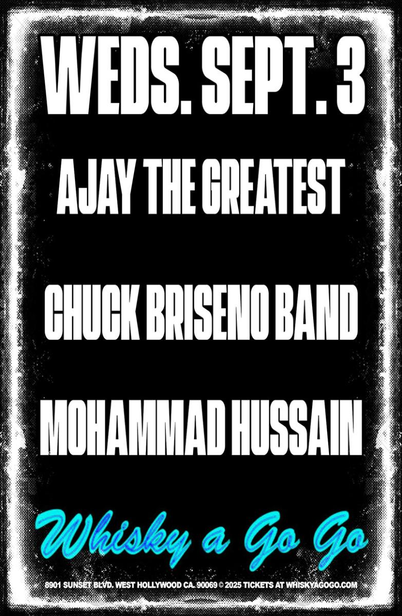 Ajay the Greatest Chuck Briseno band Mohammad Hussain