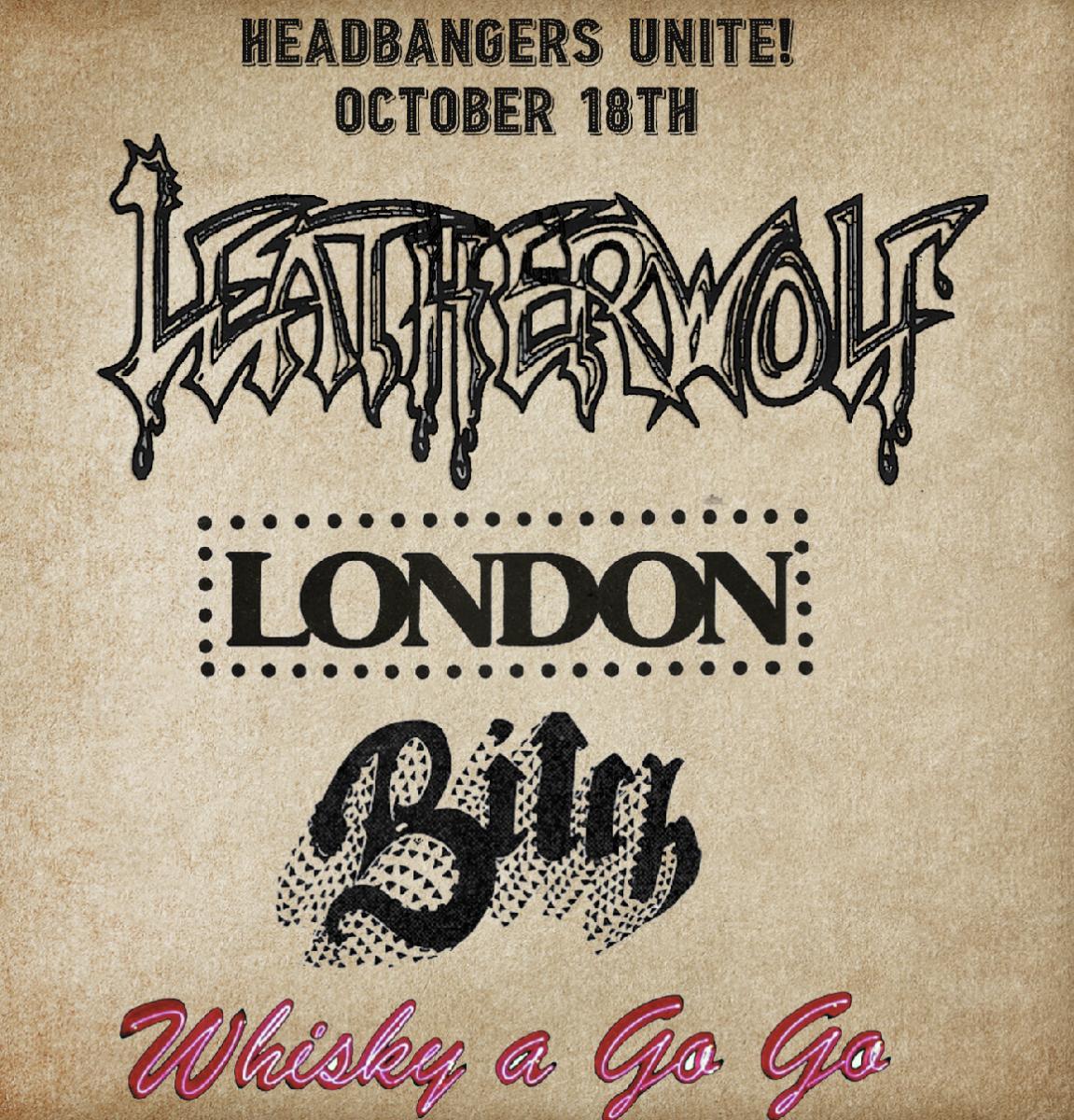 Leatherwolf LONDON Bitch Whiskey Dogz