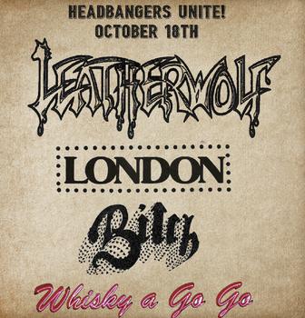 Leatherwolf LONDON Bitch Whiskey Dogz