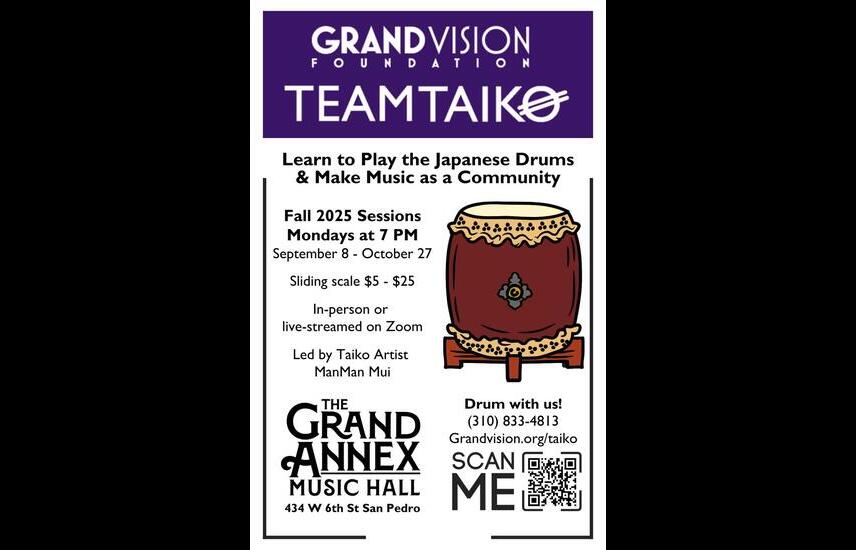 TEAM TAIKO Drum Classes Fall Session